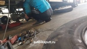 Замена заднего моста 906 спринтер 2008