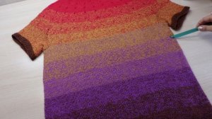 YarnArt Flowers Merino. Вязальный эксперимент (часть 2).