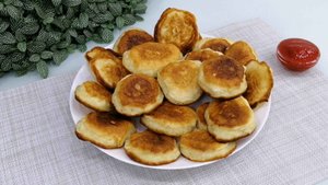 САМЫЕ ПЫШНЫЕ ОЛАДЬИ, не опадают. Разогреваем кефир. Вкусно, Просто и Быстро! Pancakes