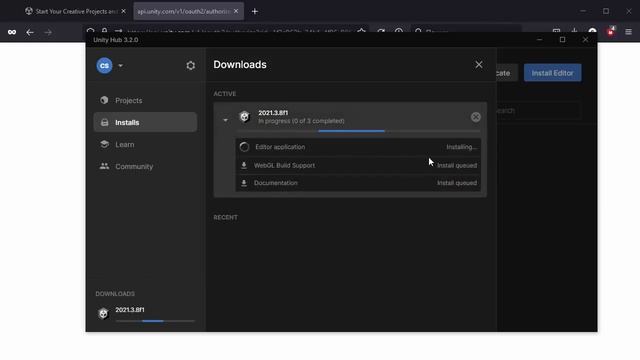 Курс Unity. 01. Встановлення Unity Hub та Unity 2021.3.8f1 смотреть онлайн