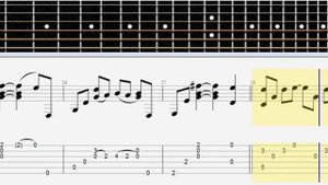 Твин Пикс (Twin peaks) - Main Theme Guitar lesson acoustic tabs