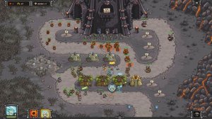 Kingdom Rush Ветеран Железное испытание Мрачная Башня