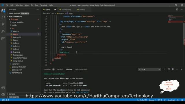 How To Use ReactJS props and props children Component jsx смотреть онлайн