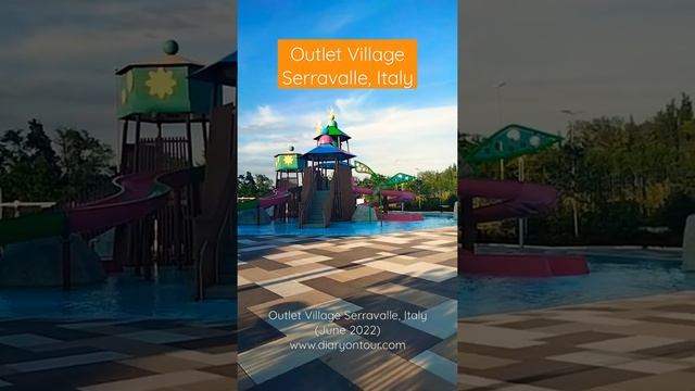 Italy | outlet village serravalle | June 2022 | shopping center