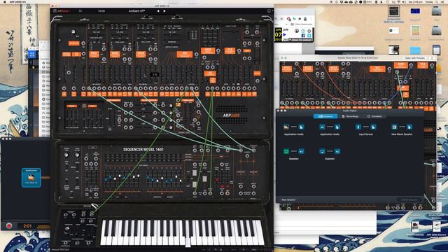 ARP sequencer riff demo смотреть онлайн