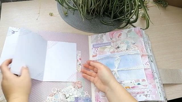 Шебби шик альбом А4 на 150 фото ручной работы.скрапбукинг.обзор.the album handmade.mp4 смотреть онлайн