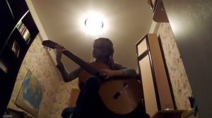 Старинный танец на гитаре.