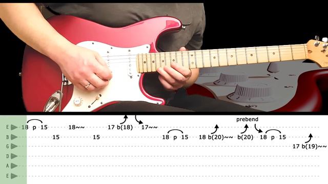 SHINE ON YOU CRAZY DIAMOND - Guitar lesson - Guitar solo (with tabs) - Pink Floyd смотреть онлайн