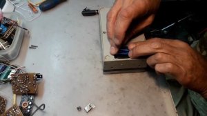 Цешка Ц4324. Смена акк на батареи