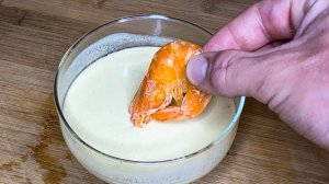 Вкусные жареные креветки в лаймовом соусе