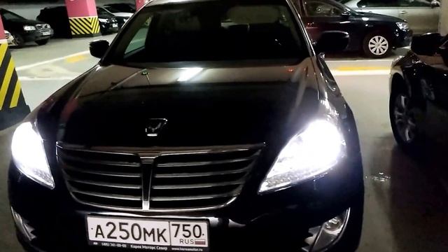 Автомобиль для съемок, Hyundai Equus VS 380 смотреть онлайн