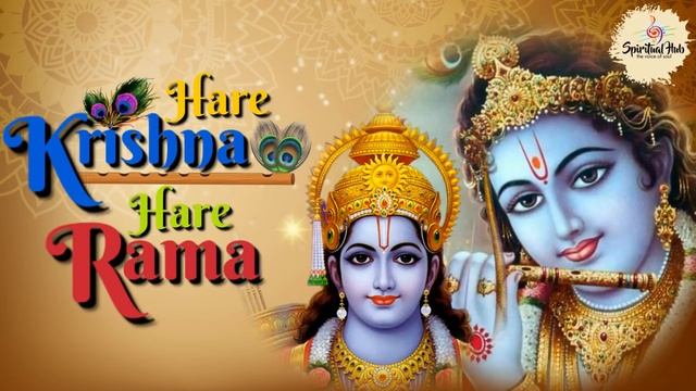 Hare Krishna Hare Rama.. With Lyrics || Most Popular Krishna Bhajans || смотреть онлайн