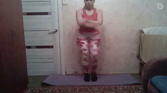 Утренняя тренировка с Анастасией Ткаченко. смотреть онлайн