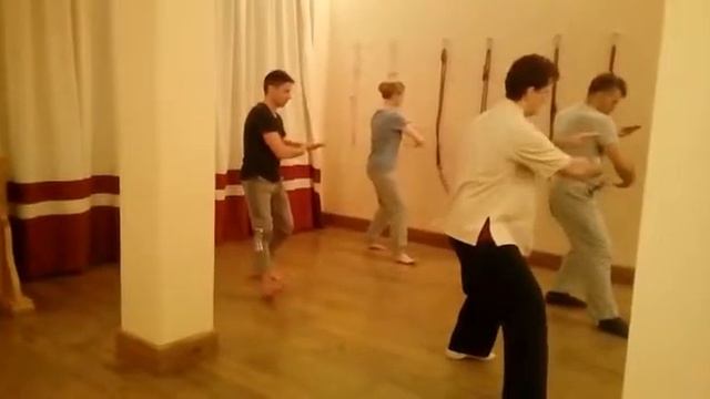 Подготовка и вход в позу журавля. А. Ширяев. "Тайцзи Цюань" смотреть онлайн