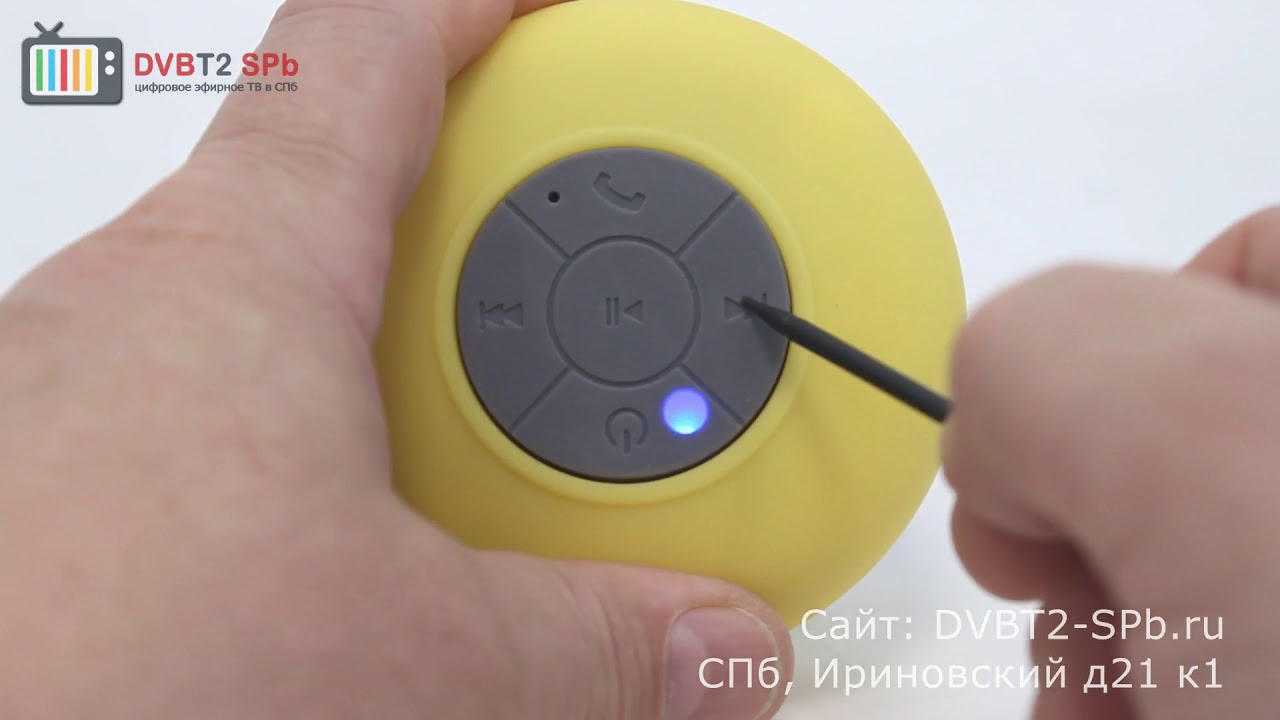 Waterproof BTS-06 - обзор портативной влагозащищённой колонки смотреть онлайн