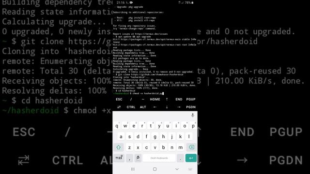 How to install hasherdoid in termux смотреть онлайн