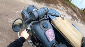 World War II Motorcycle! BMW R71 Military 1938 or not? POV