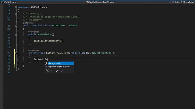 Button Hover Effect - C# Tutorial смотреть онлайн