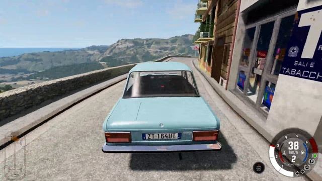 BeamNG.drive - Polski Fiat 125p , FSO 1300 , Zastava 125 1967 - Car Show Test Drive Crash . смотреть онлайн