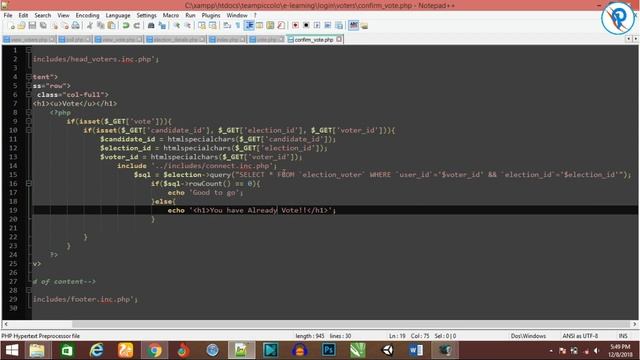 Day 77 PHP & PDO tutorial series Part II Voting System смотреть онлайн