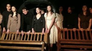 Спектакль "Медный всадник".  3 курс мастерской Кирилла Леонидовича Датешидзе