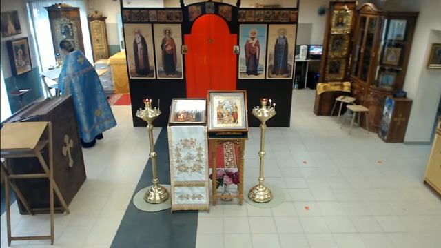 20.06.28 Молебен с акафистом Божией Матери в честь её иконы 'Державная' смотреть онлайн