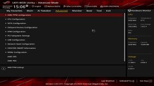 ASUS ROG Strix B550-F Gaming (WiFi) BIOS Overview
