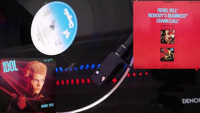 Billy Idol - Noboby's Business 1982 Vinyl Disk