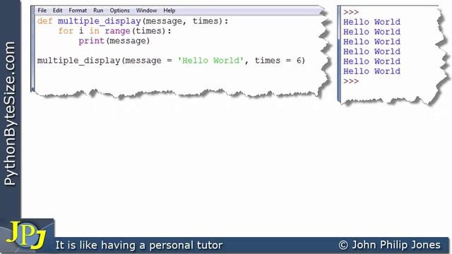 Python Keyword Arguments for functions