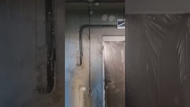 Частичная замена проводки в квартире, панельный дом. смотреть онлайн