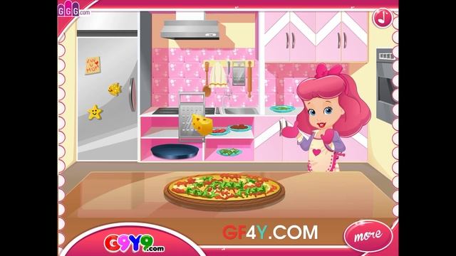Готовить пиццу с Малышкой Бу | Baby Boo Cooking Tortilla Pizza - GF4Y.COM смотреть онлайн