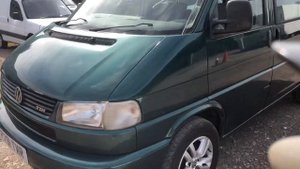 1997 R VW T4 Caravelle 2.5TDI ACV 8 Seater 135K Walkaround Video Tour External