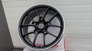 Диски Wheelegend ULF09 19 8.5J вес 10,2kg Satin Black Machine Lip