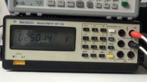 Вольтметр универсальный В7-53 живее всех живых, обзор работы.