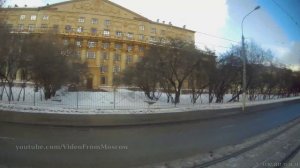 Трамвай 14 метро Университет - Калужская площадь // 2017