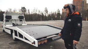 Эвакуаторная платформа на ГАЗель НЕКСТ.