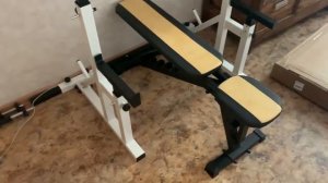 Сборка Стоек для Штанги и Скамьи для жима