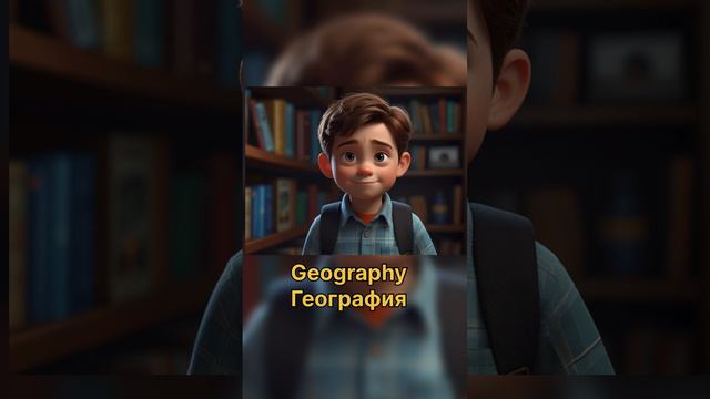 Школьные предметы на английском языке