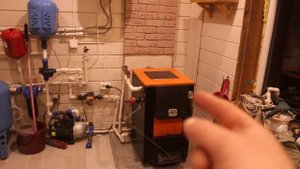 Топим котел торфяными брикетами