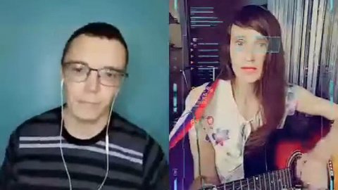 Denis_Belyaev&Natali_Es Падают листья, гитара