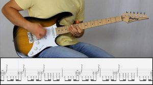 MÅNESKIN - ZITTI E BUONI | Guitar Cover Tutorial (FREE TAB)