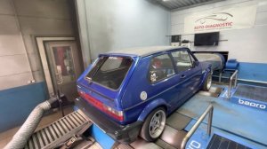 GOLF mk1 300hp +- Замер на Диностенде . Сколько можно выжать из 1.9 tdi