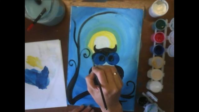 Мастер-класс Титова Н.С. "Совушка" (изостудия "Акварелька" , Д/К "Солнышко", Центр "РОВЕСНИК") смотреть онлайн