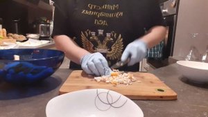 Ракушки из слоеное теста с начинкой