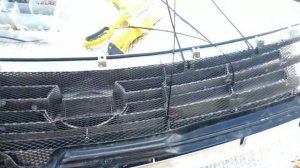 Защитная сетка на решетку радиатора nissan teana j32