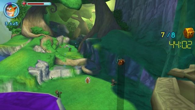 Прохождение Crash: Mind over Mutant (PS2) #9 - Добираемся до пустыни смотреть онлайн