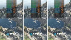 i3 3220 vs i5 3330 vs i7 3770 - Test in 7 Games