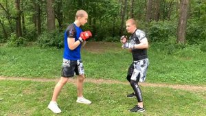 Урок ММА «финты, обманные действия во время боя»  Школа ММА, г.Королев