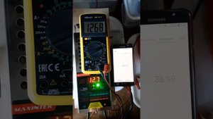 Определение степени заряда АКБ FB900 нагрузочной вилкой Maxinter BT-100D 6 секунд