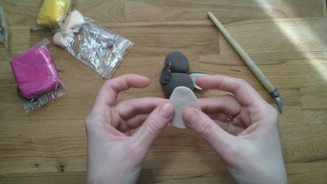 МК по лепке героев мультфильма "Винни-Пух" - 4 урок от преп. Цыбулевской Т.И. смотреть онлайн